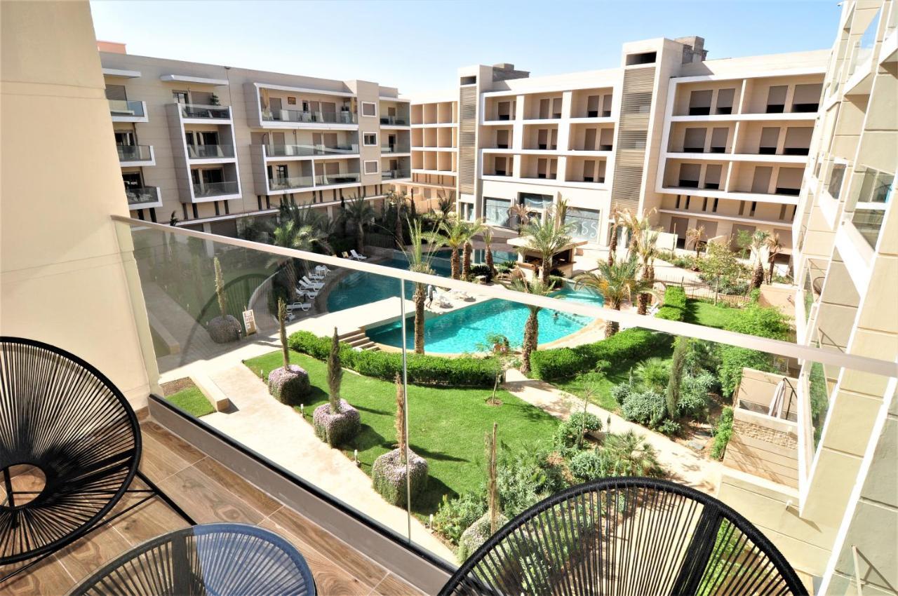 Royal Deluxe Platinum - Marrakech, Luxe Pool View Apartment Marrakesh Ngoại thất bức ảnh